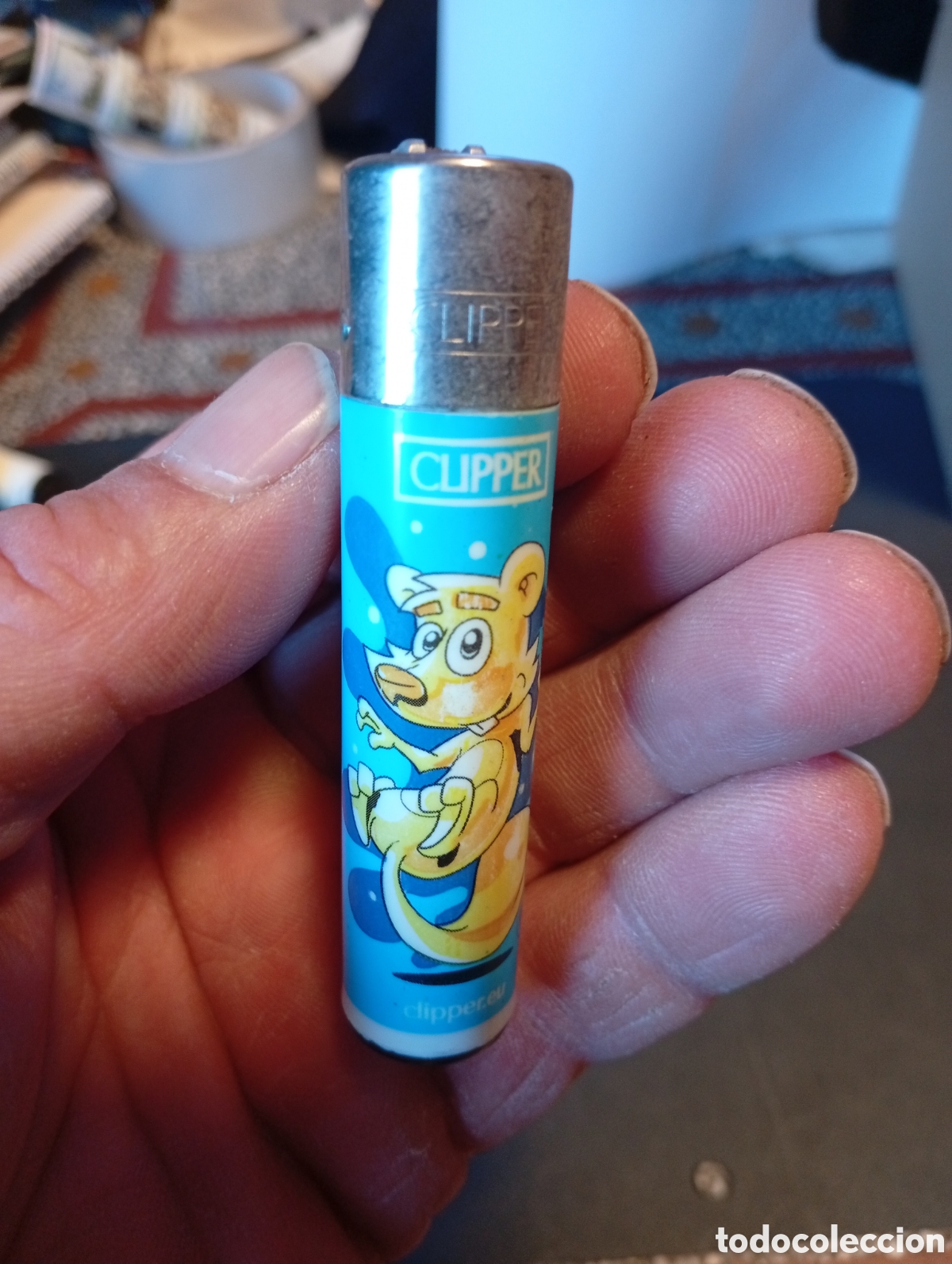 Coleccionismo: Mechero Clipper Splash animals