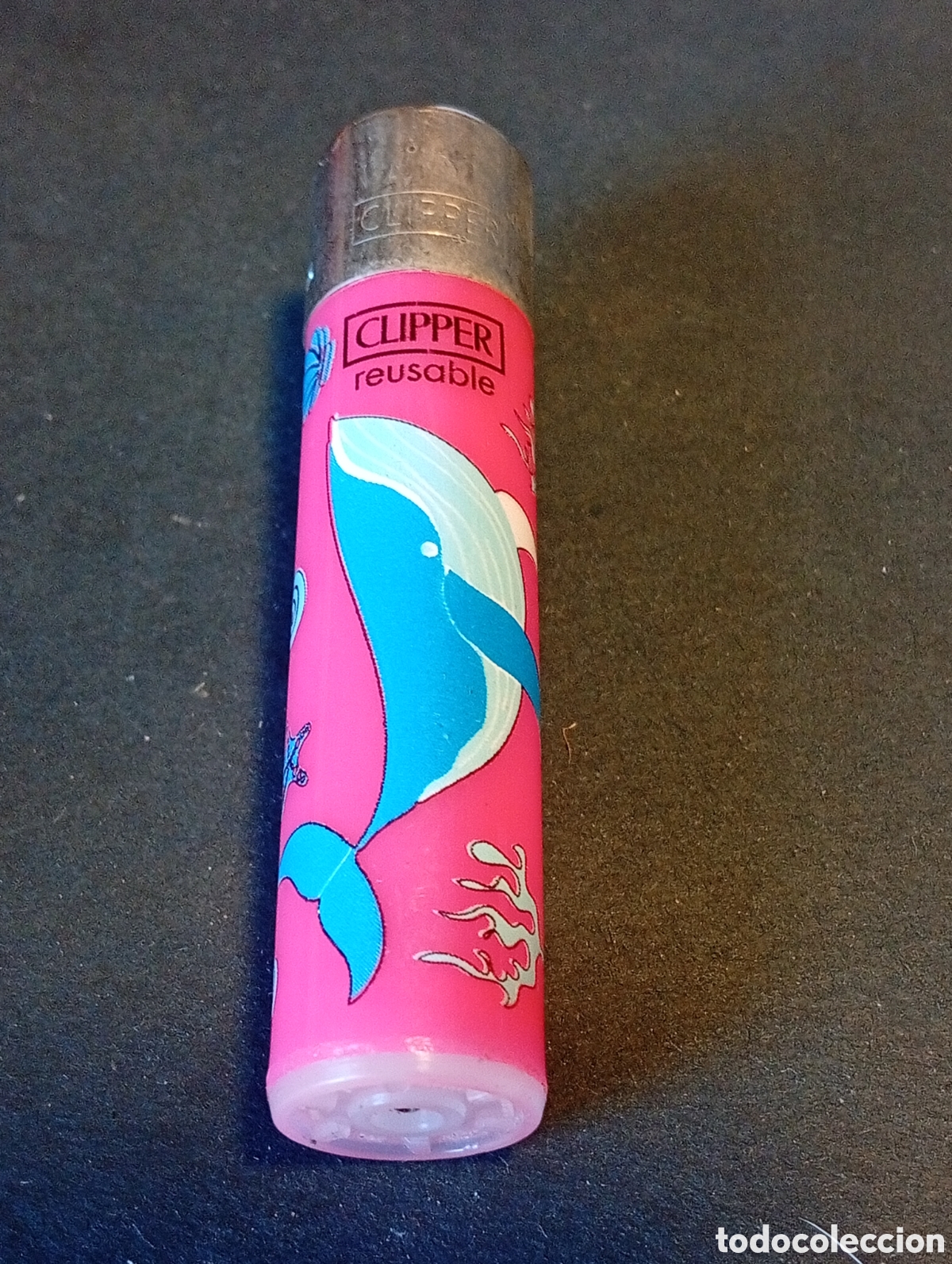 Coleccionismo: Mechero Clipper ballena