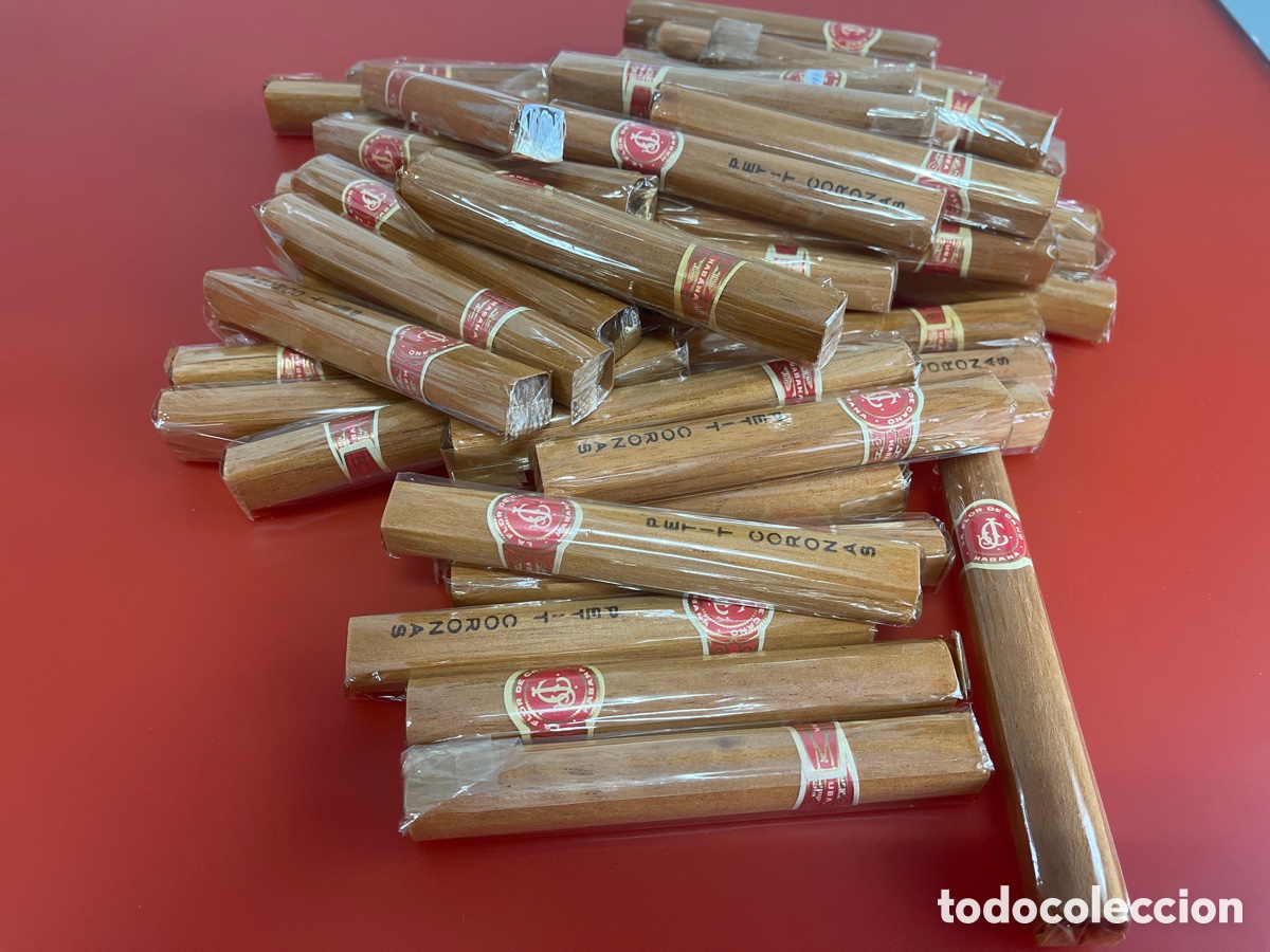 Coleccionismo: LOTE DE 50 PUROS LA FLOR DE CA&Ntilde;O HABANA PETIT CORONAS ENVUELTO INDIVIDUALMENTE