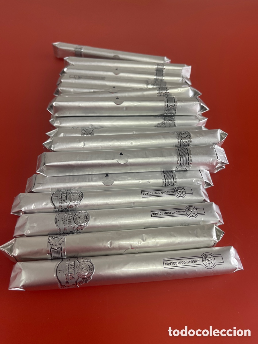 Coleccionismo: LOTE DE 19 PUROS PE&Ntilde;AMIL PLATA 1 ENVASADOS INDIVIDUALMENTE