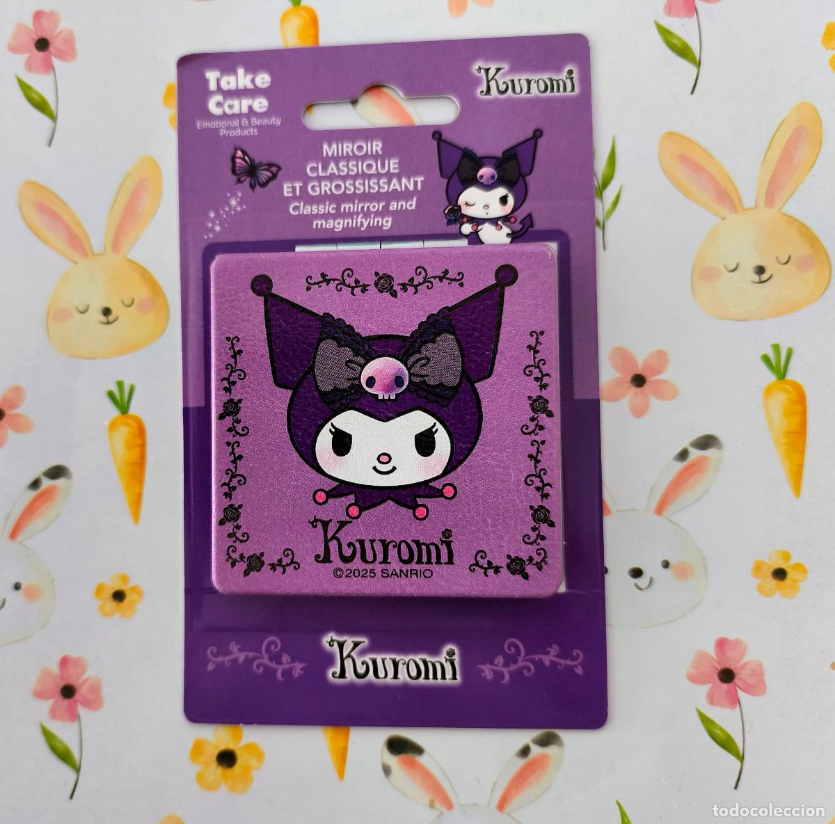 Collectionnisme: Hello Kitty Kuromi Espejo compacto Cl&aacute;sico + Espejo de Aumento