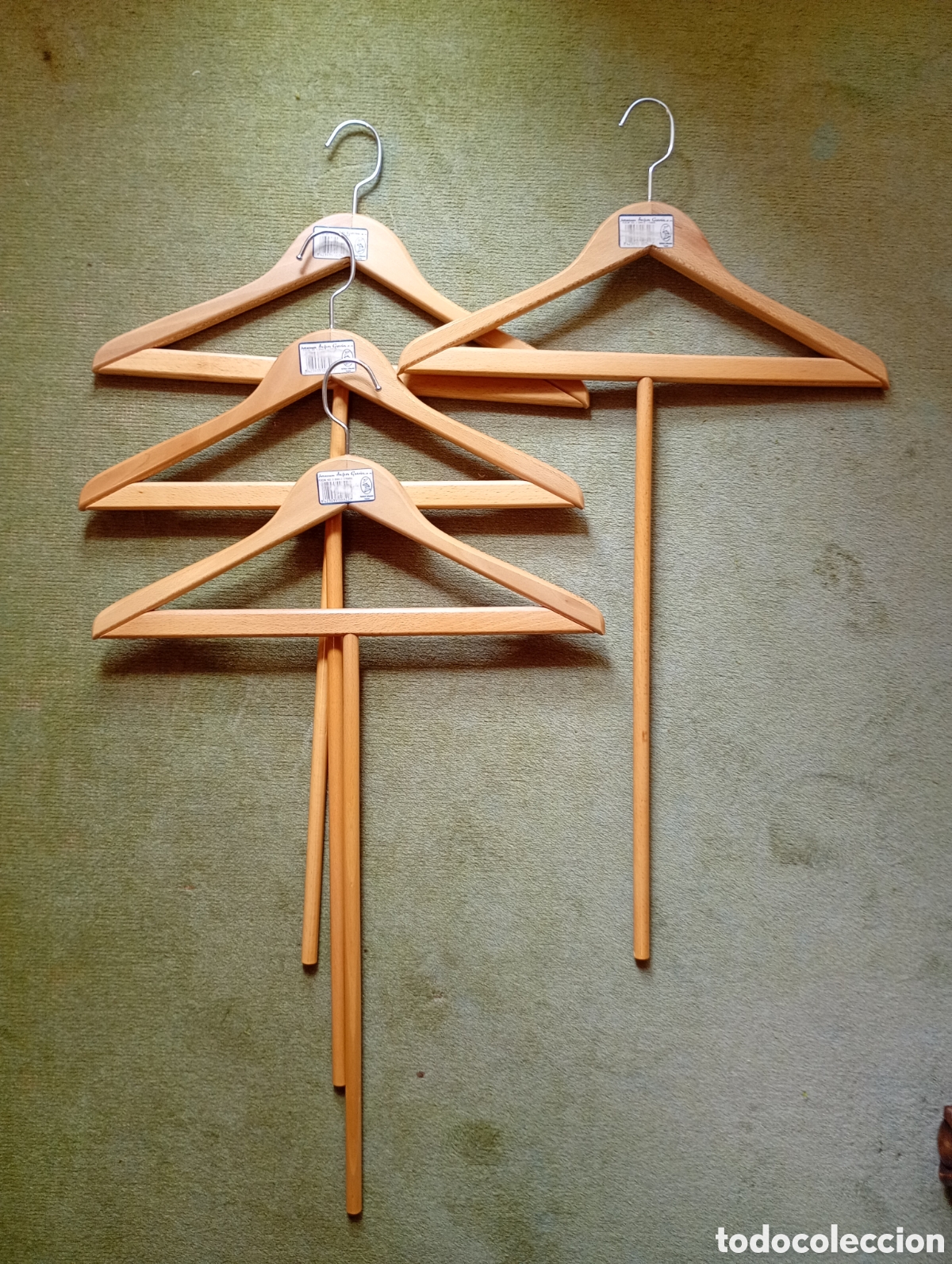 Sammeln: 4 perchas cruz madera maziza