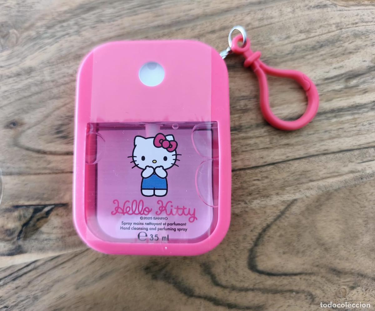 Coleccionismo: Charm bolso spray gel limpiador manos fresa Hello Kitty kawaii Sanrio Kuromi