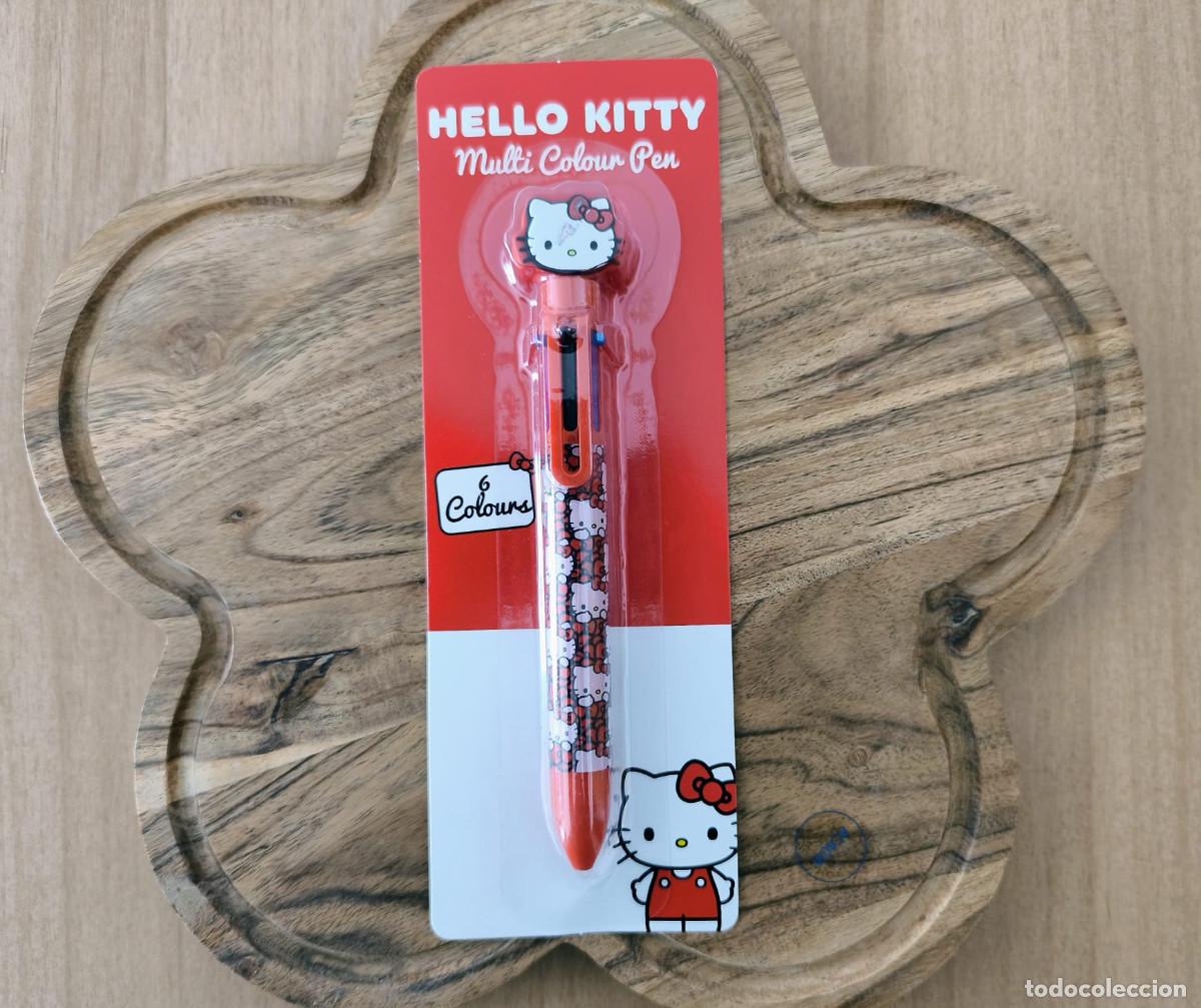 Coleccionismo: Bol&iacute;grafo 6 colores Hello Kitty Sanrio Kawaii kuromi my melody