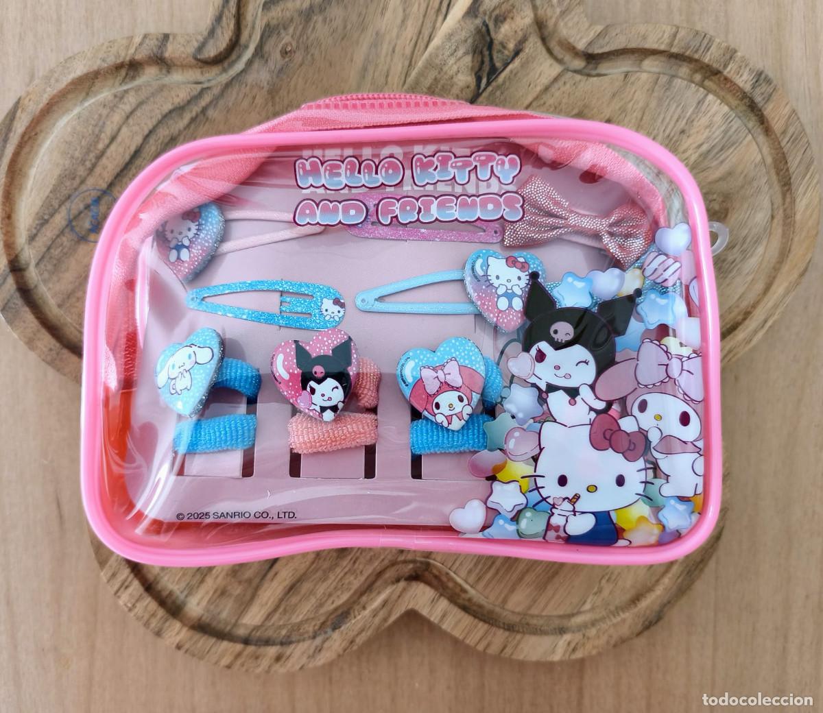 Coleccionismo: Set accesorios cabello neceser Hello Kitty Sanrio Kuromi My melody