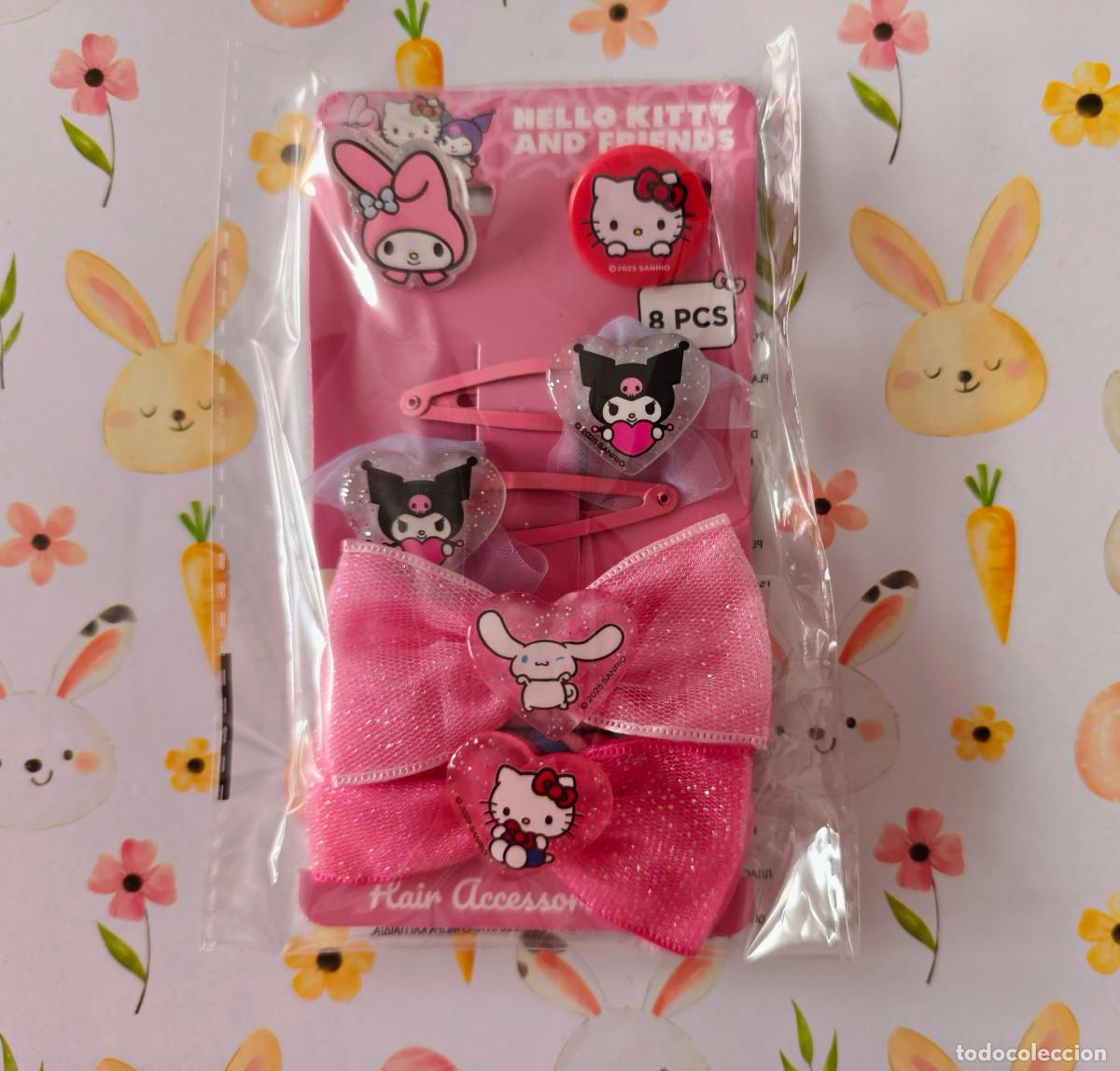 Coleccionismo: Set accesorios cabello Hello Kitty Sanrio Kuromi My melody