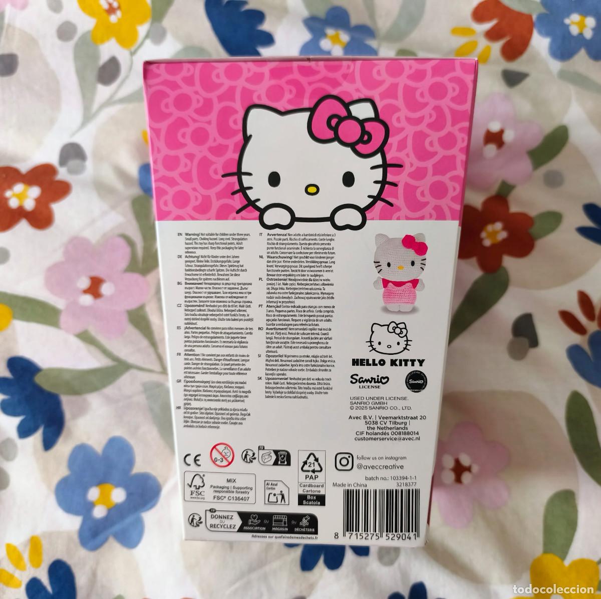 Coleccionismo: Kit crochet DIY Hello Kitty Sanrio - Foto 3