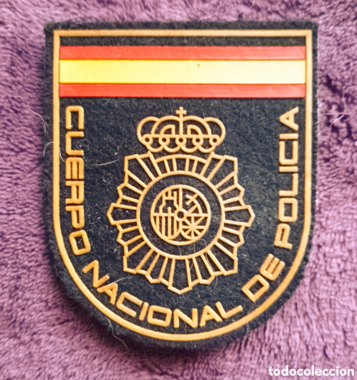 Coleccionismo: PARCHE UNIFORMIDAD OFICIAL POLIC&Iacute;A NACIONAL (ANTIGUA UNIFORMIDAD)