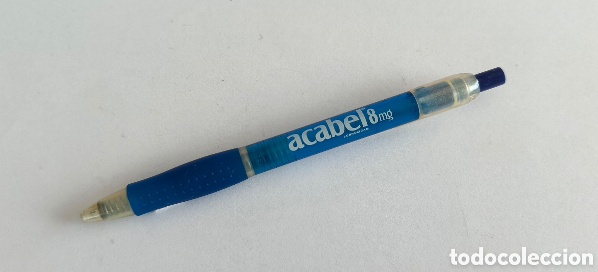 Coleccionismo: BOL&Iacute;GRAFO ROTULADOR PUBLICITARIO ACABEL 8mg.( Pinta con dificultad)