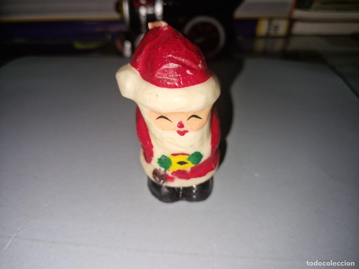 Coleccionismo: PAPA NOEL,SANTA CLAUS , antigua VELA