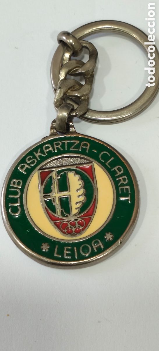 Sammeln: TODO UN CLASICO LLAVERO DE 1989 CLUB ASKATTZA-CLARET LEIOA B.KADETE SEKTOREA ESKUBALOIA