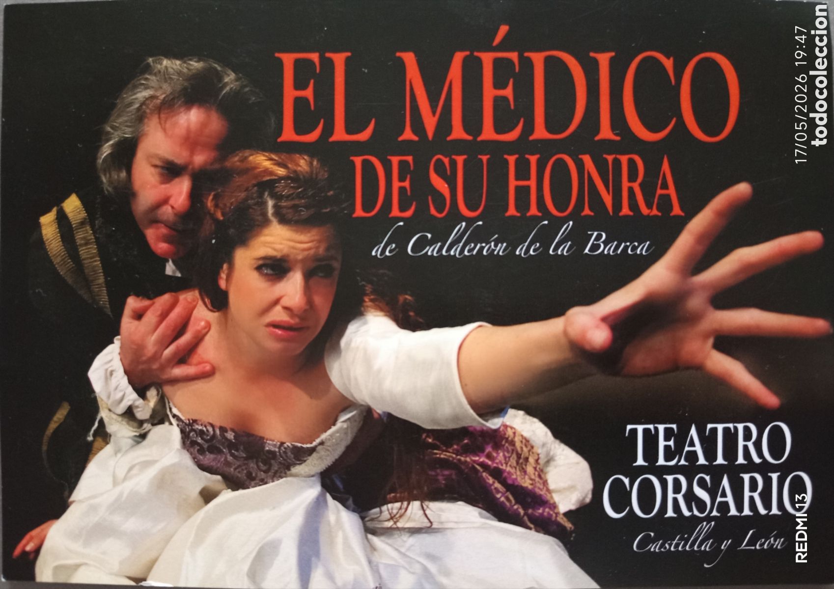 Coleccionismo: TEATRO. FOLLETO DE MANO