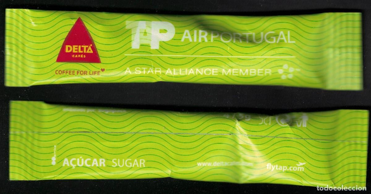 Coleccionismo: Sachet Sucre B&ucirc;chette TAP Air Portugal