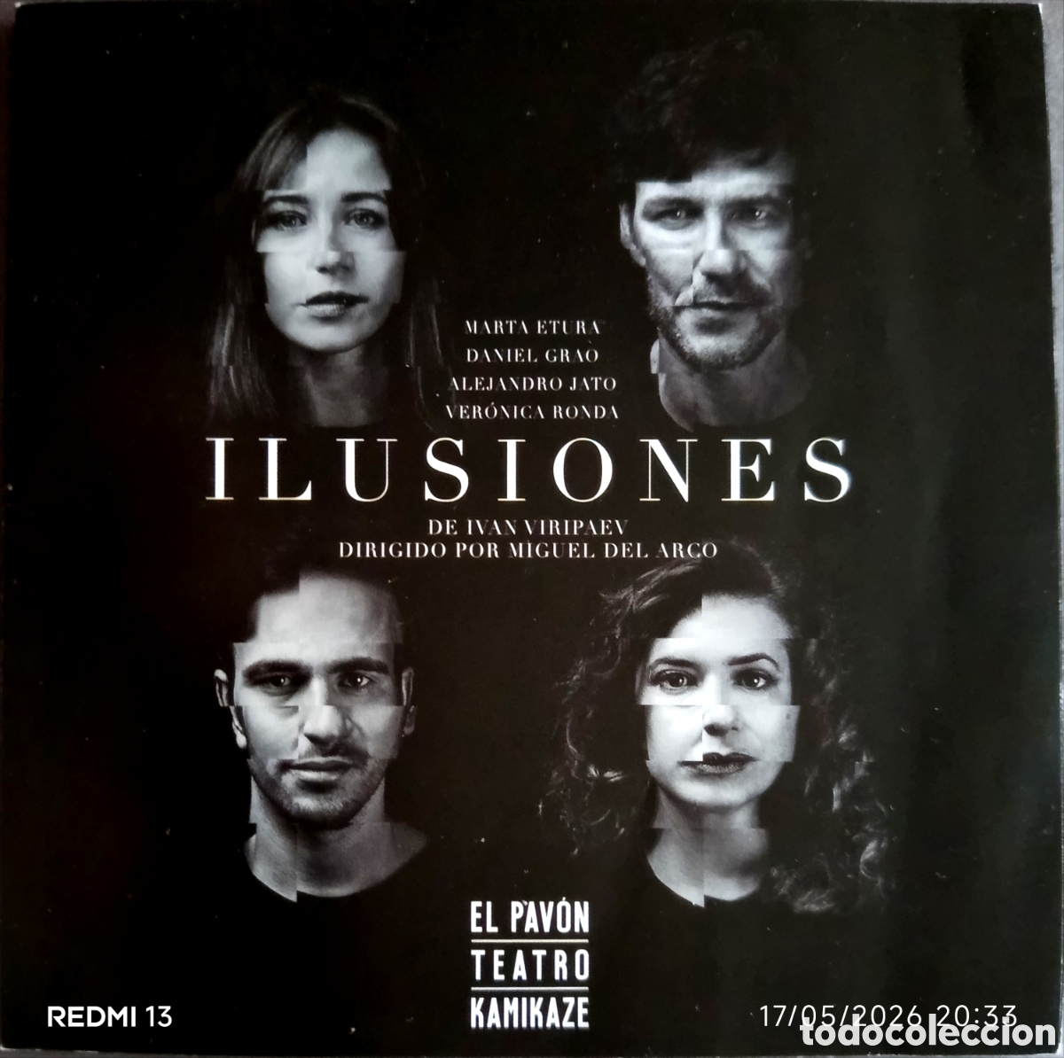 Coleccionismo: TEATRO. FOLLETO DE MANO