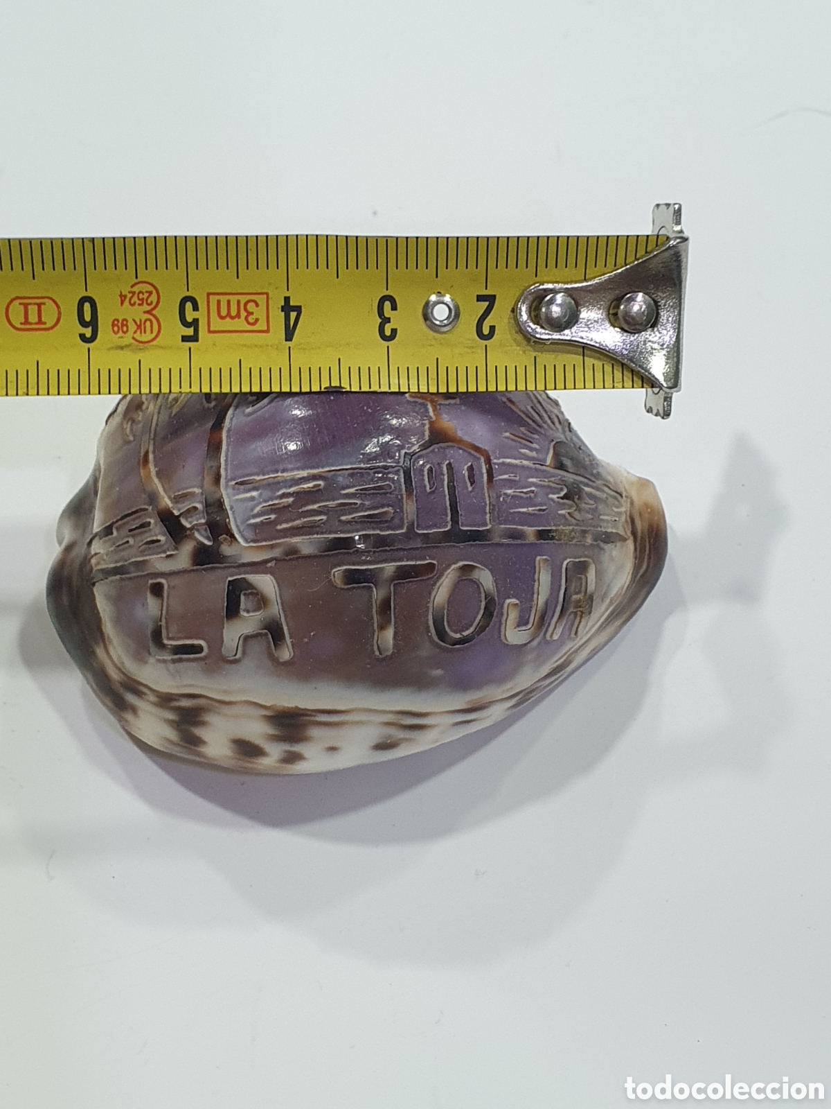 Coleccionismo: Caracola pintada La Toja. (L68) - Foto 2