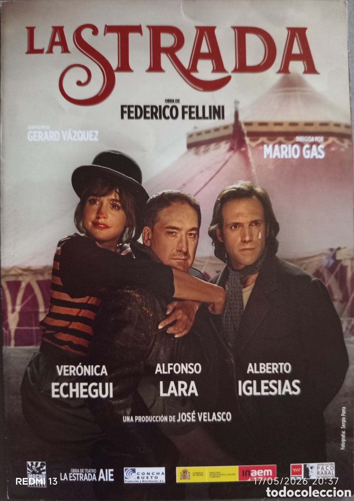 Coleccionismo: TEATRO. FOLLETO DE MANO
