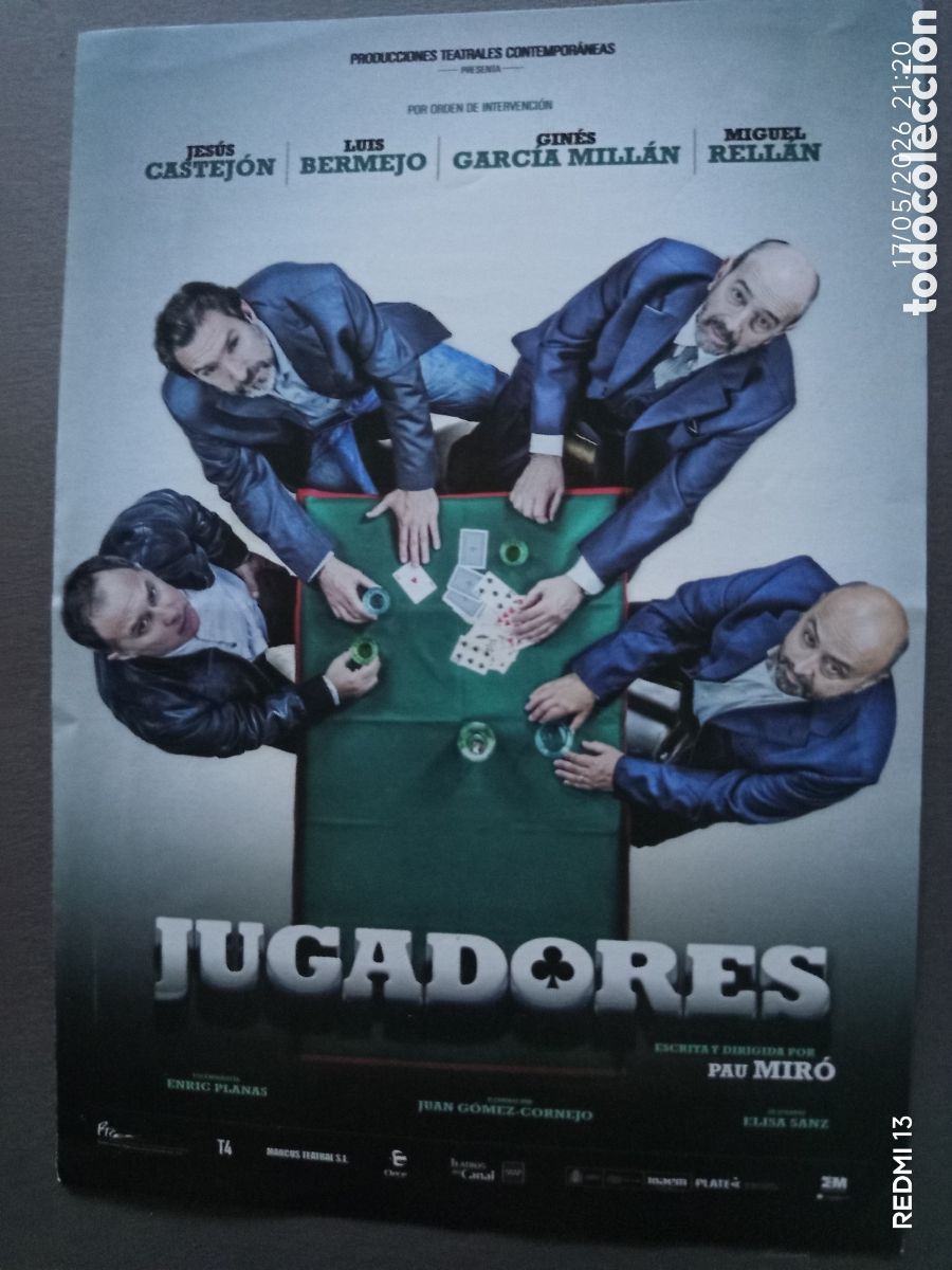 Coleccionismo: TEATRO. FOLLETO DE MANO