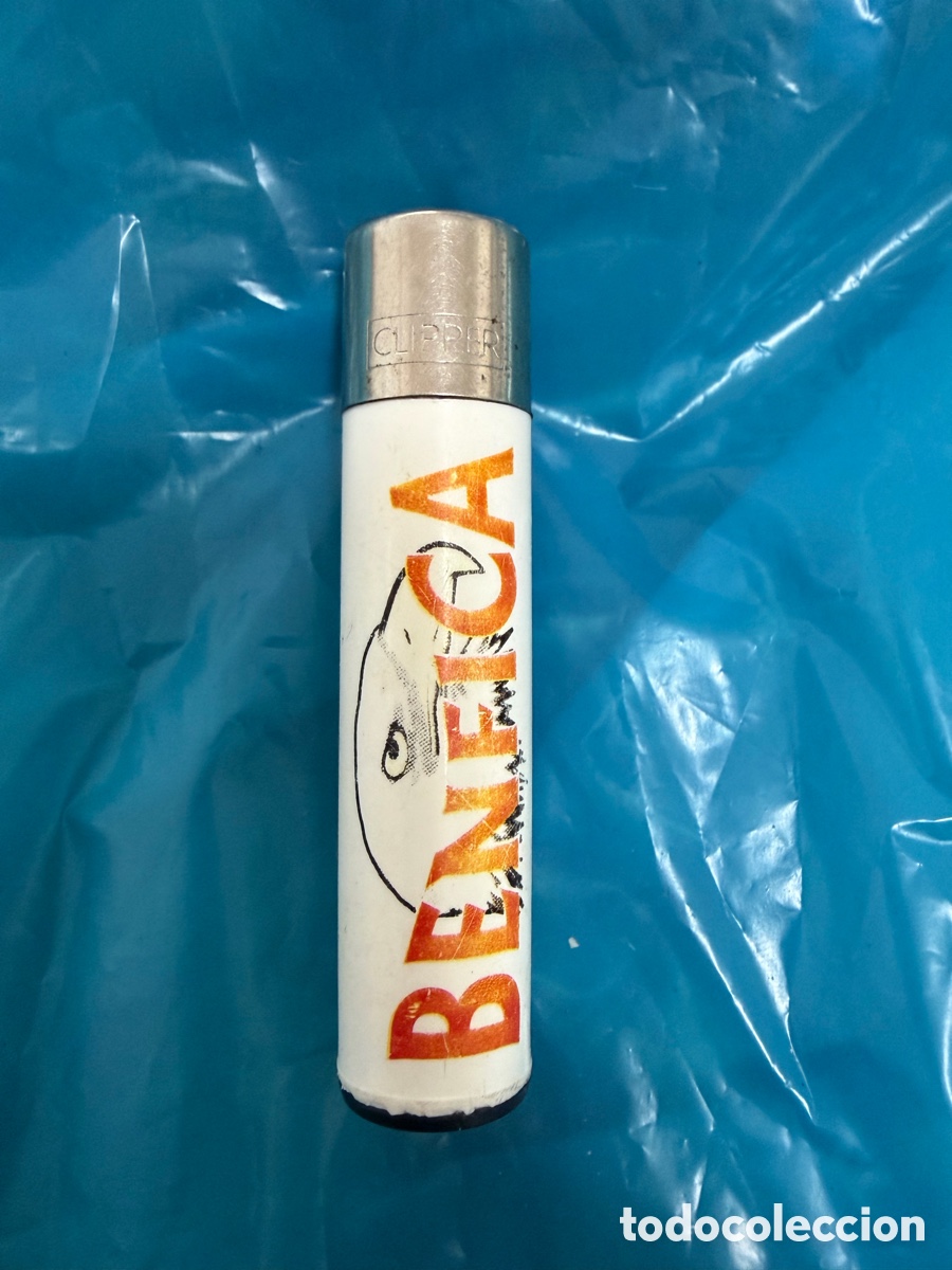 Coleccionismo: Mechero clipper antiguo Benfica