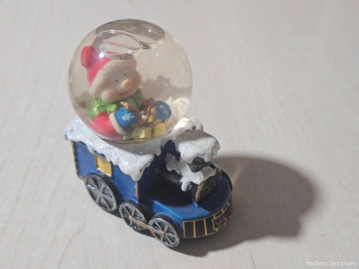 Coleccionismo: BOLA DE CRISTAL NAVIDAD VINTAGE