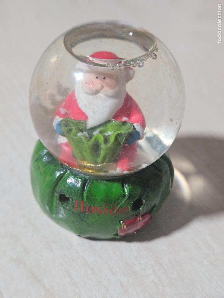 Coleccionismo: BOLA DE CRISTAL NAVIDAD VINTAGE - ILUSION