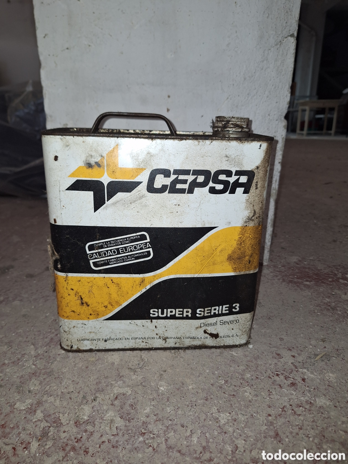 Collecting: Ante igual atada de aceite Cepsa super serie 3