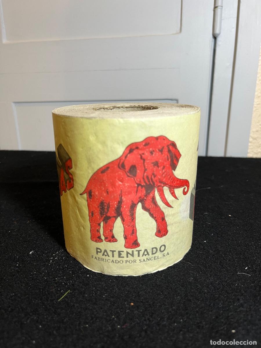 Sammeln: Papel Higi&eacute;nico Vintage El Elefante Sancel 400 Hojas Original A&ntilde;os 60 70 Retro
