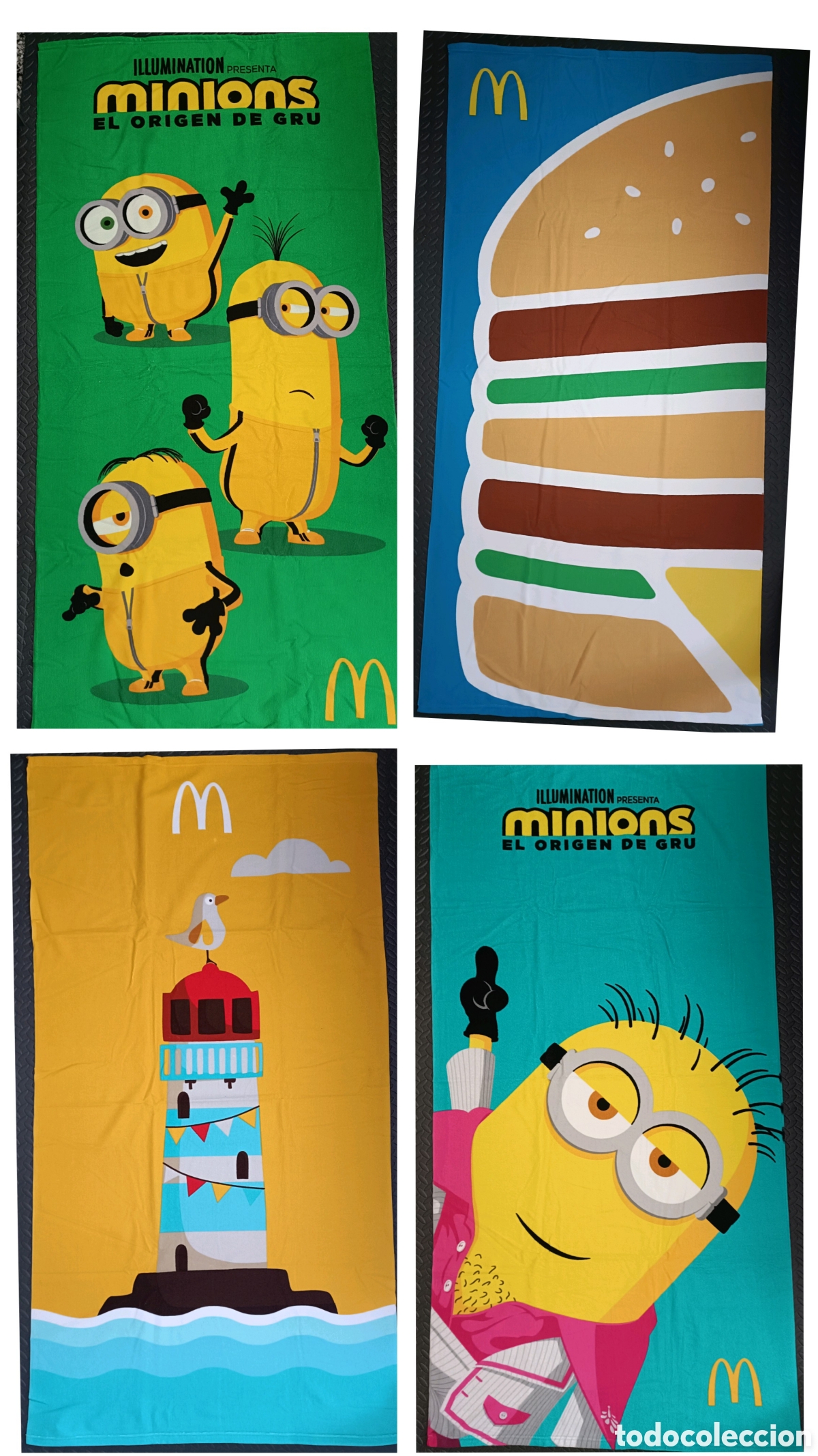 Coleccionismo: Toalla de la playa McDonald's de colecci&oacute;n. Precio por unidad