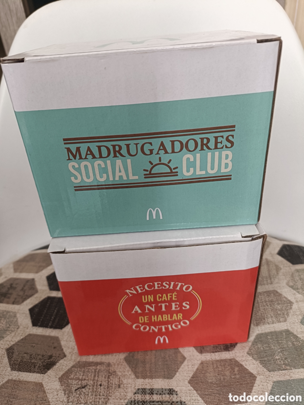 Coleccionismo: Lote dos tazas de colecci&oacute;n de McDonald's. Nuevos sin estrenar.