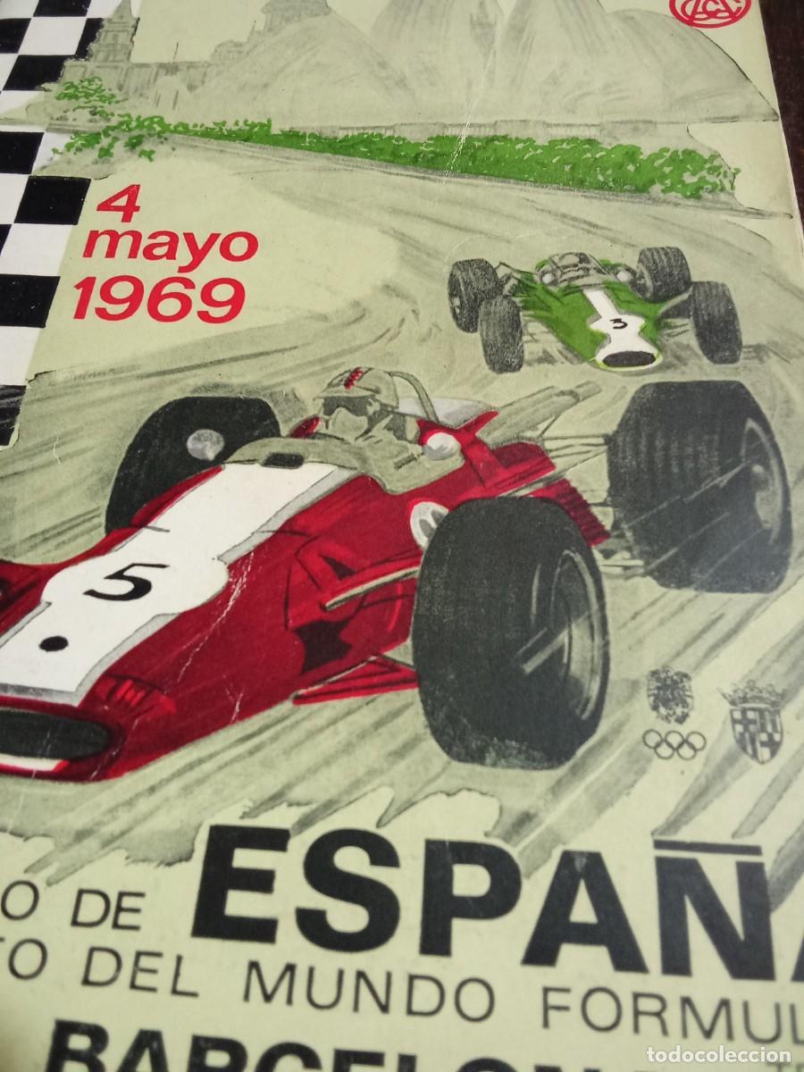 Coleccionismo: Programa Gran Premio Espa&ntilde;a Barcelona, Campeonato del mundo F&oacute;rmula 1, Seat, 4 Mayo 1969.