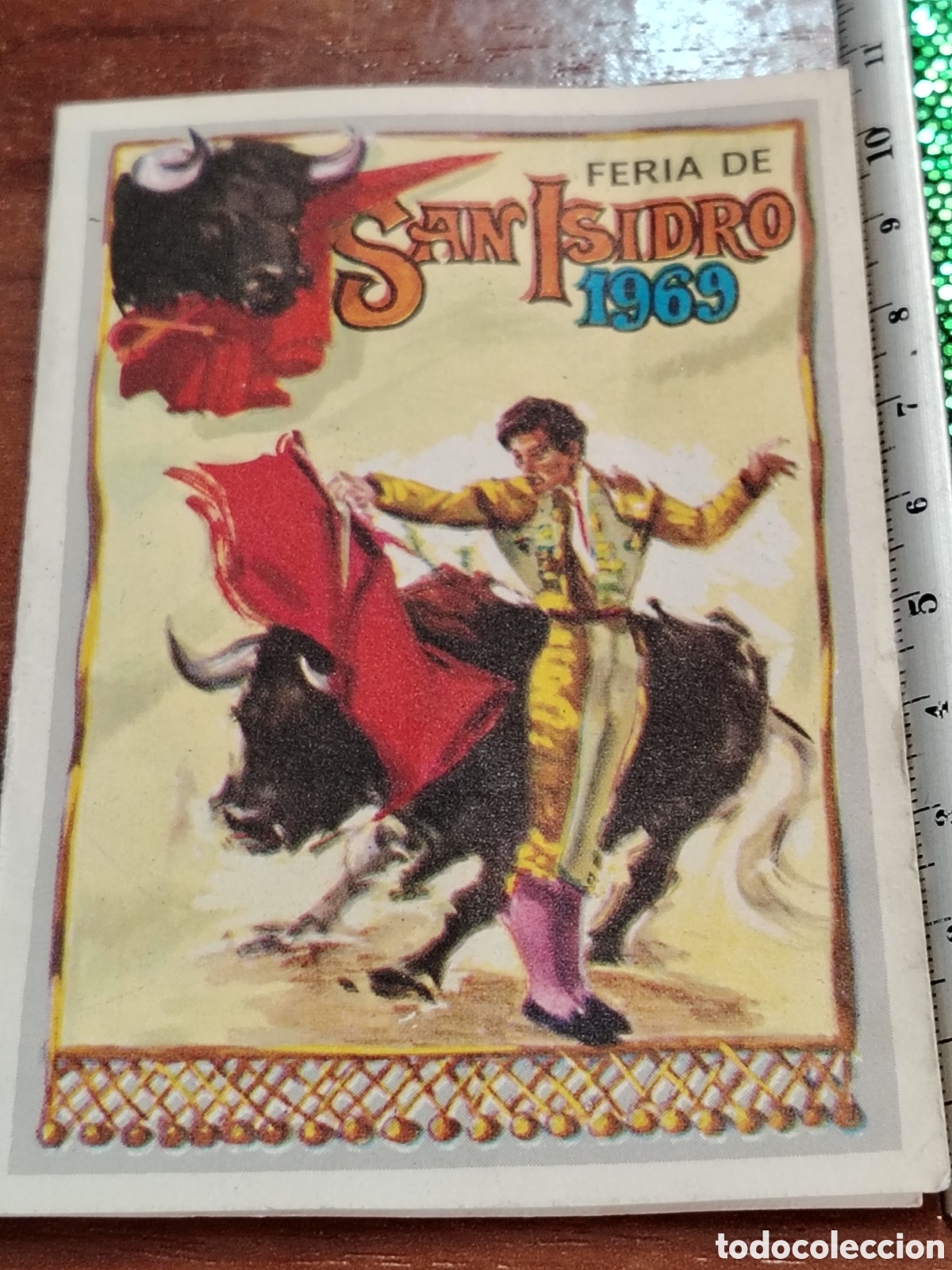 Coleccionismo: Folleto taurino Fiestas de San Isidro 1969