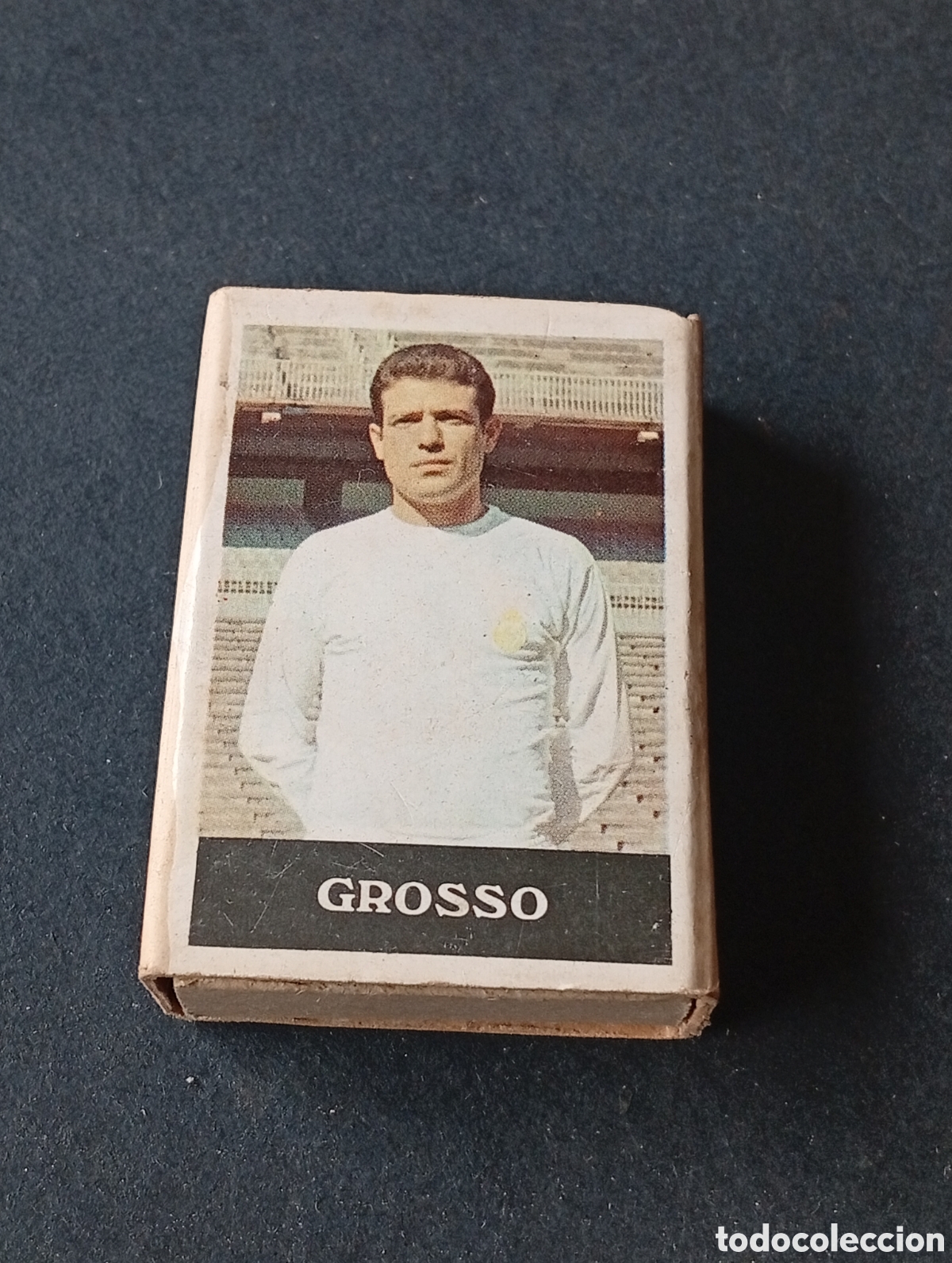 Coleccionismo: Caja de Cerillas futbol Real Madrid,Grosso