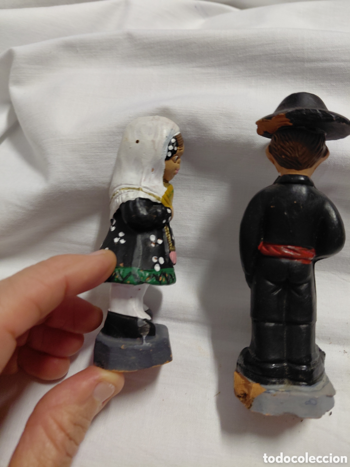 Coleccionismo: PAREJA DE FIGURAS REGIONALES - Foto 5
