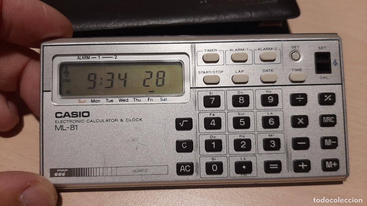 Collectionnisme: Calculadora musical vintage CASIO ML-81