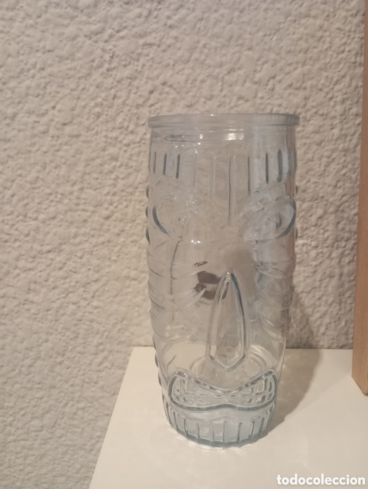 Sammeln: VASO ALTO TIKI VIDRIO AZUL 600 ML NUEVO A ESTRENAR