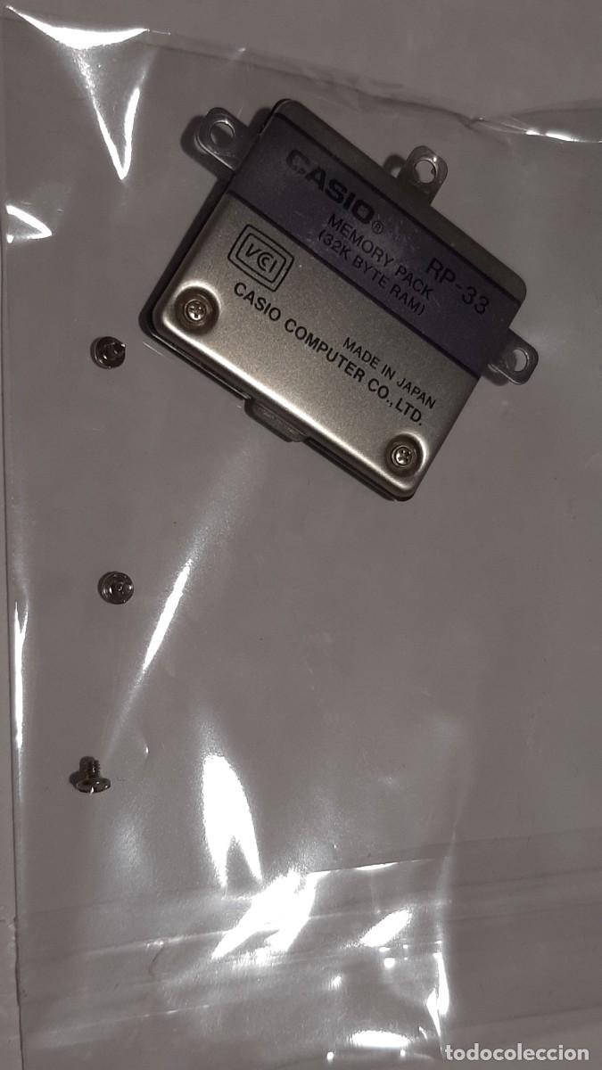 Sammeln: M&oacute;dulo Memoria RAM 32KB CASIO RP-33
