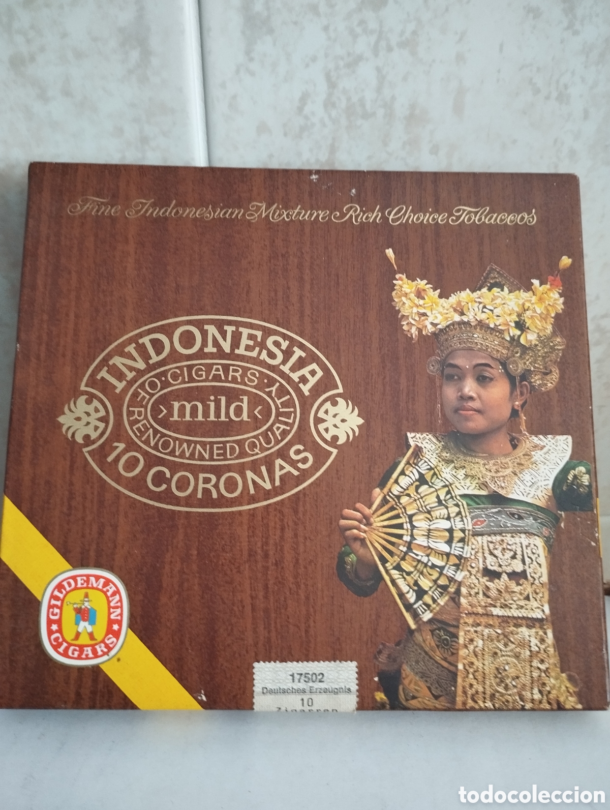 Coleccionismo: CAJA PUROS INDONESIA CORONAS 10 UNID.PRECINTADA