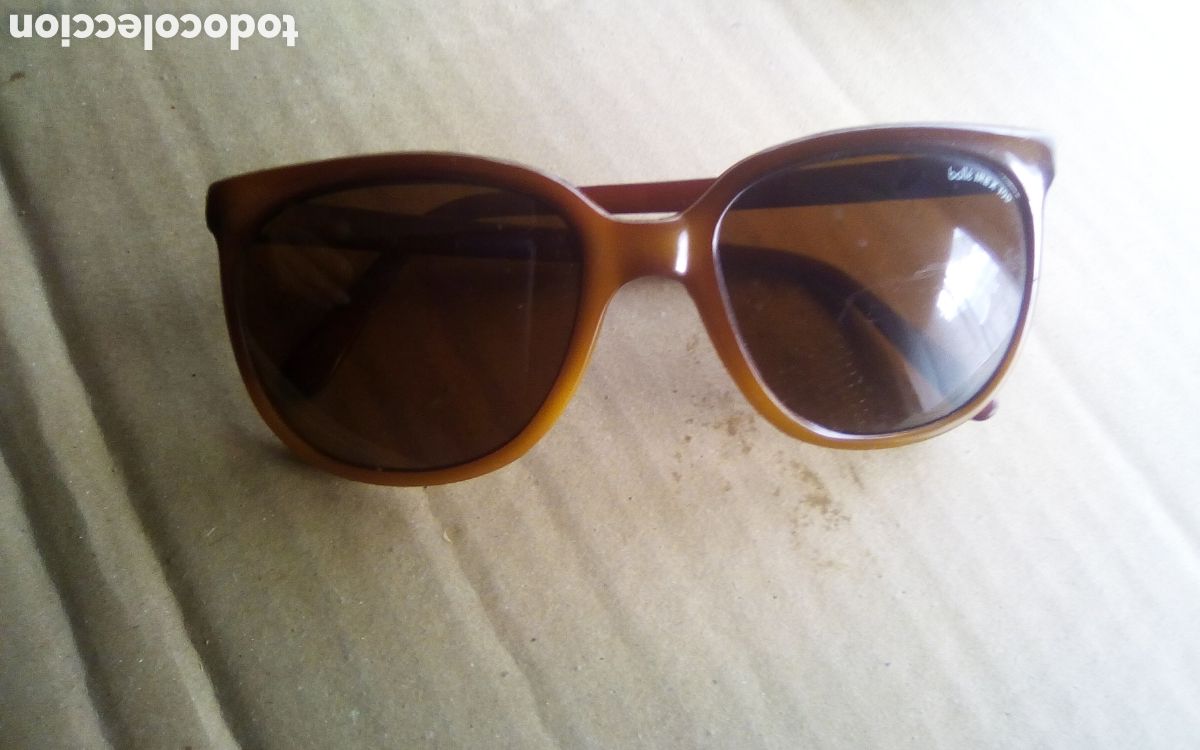 Coleccionismo: Gafas de sol vintage color marr&oacute;n. Boll&eacute; Irex 100.