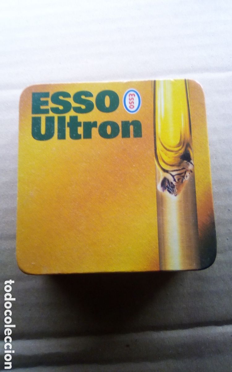 Coleccionismo: Posavasos ESSO Ultron. De corcho.
