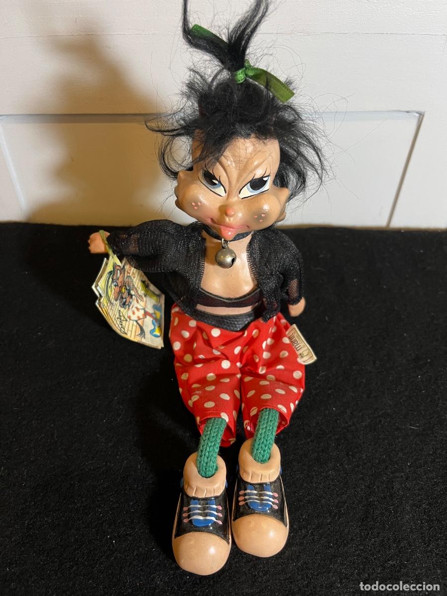 Sammeln: Mu&ntilde;eco Manit S Coop V vintage artesan&iacute;a valenciana tela alambre articulado a&ntilde;os 80
