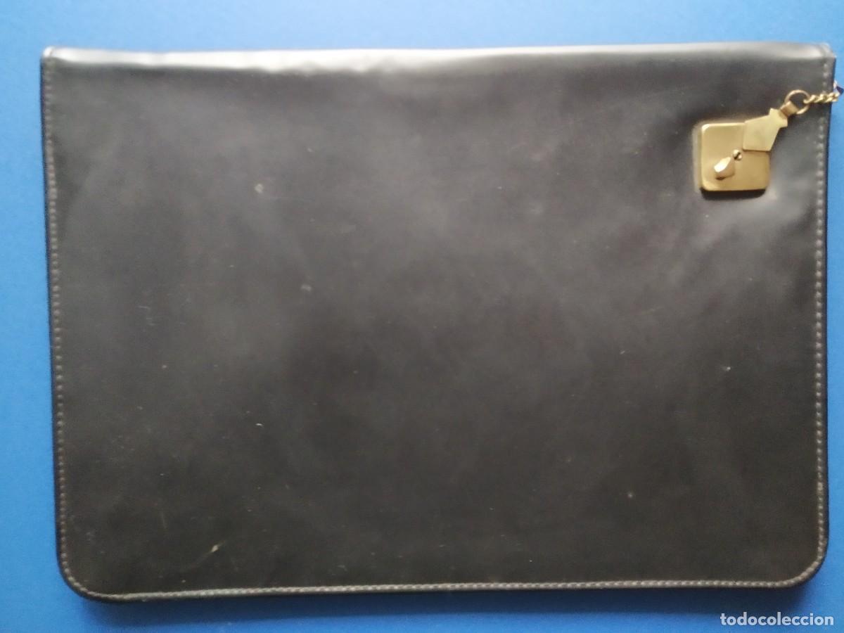 Collezionismo: CARTERA PORTADOCUMENTOS DE PIEL A&Ntilde;OS 50 MARCA LE&Oacute;N