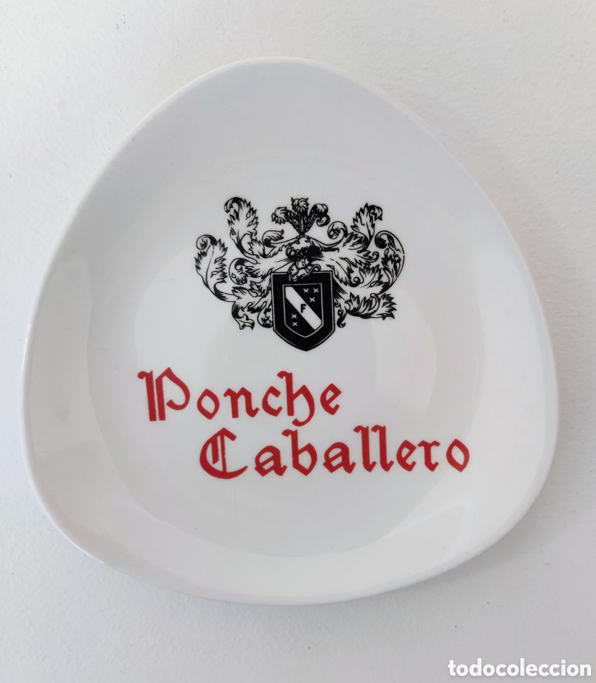 Coleccionismo: Cenicero vintage Ponche Caballero Pontesa Espa&ntilde;a