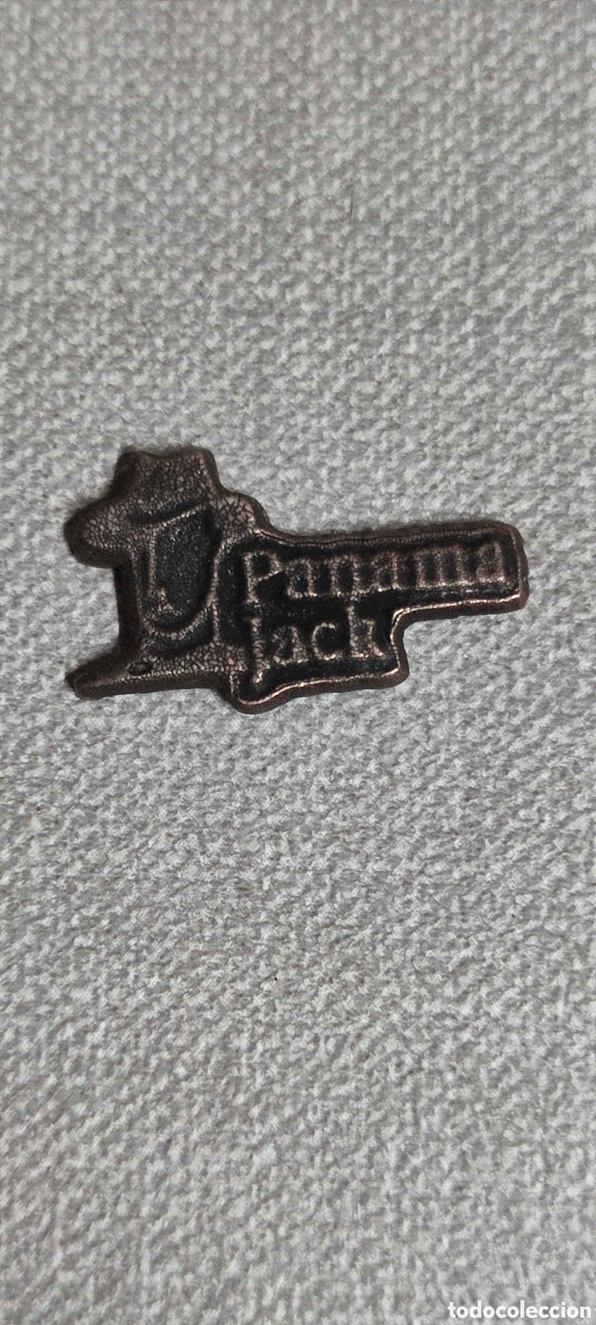 Coleccionismo: Panam&aacute; Jack. Antiguo troquel matriz para hacer chapas o pines de la marca.