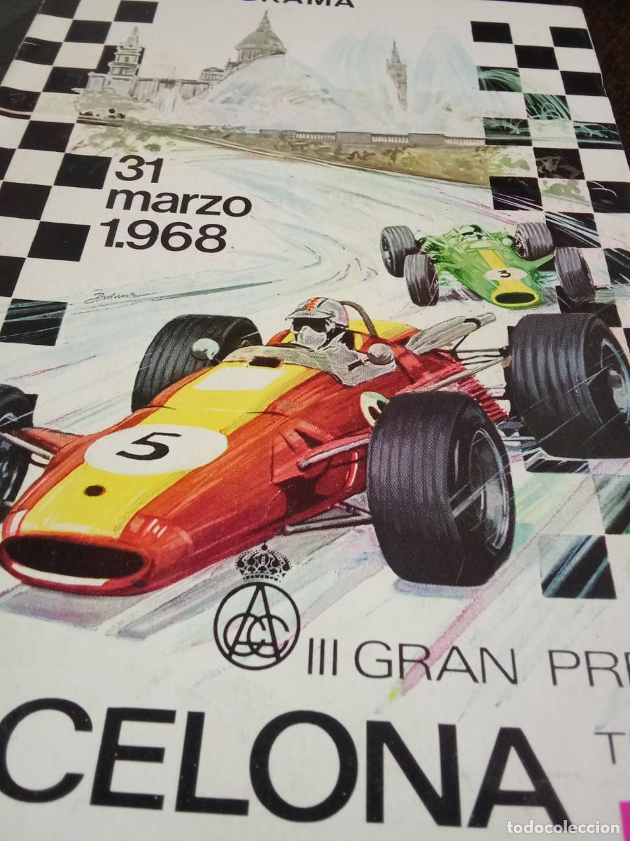 Coleccionismo: PROGRAMA III GRAN PREMIO BARCELONA TROFEO SEAT 1968