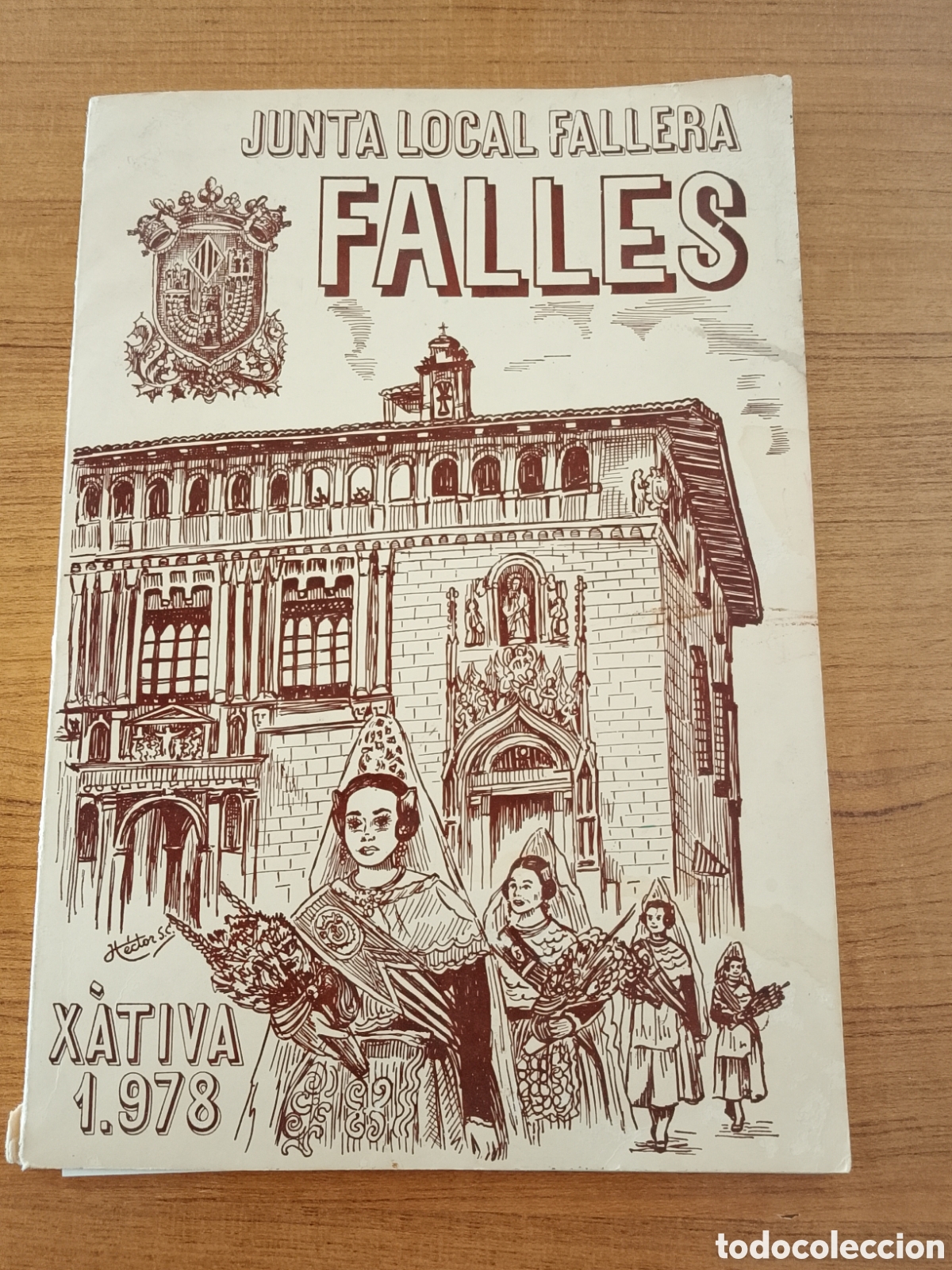 Collectionnisme: Libro de fallas de Xativa J&aacute;tiva del a&ntilde;o 1978