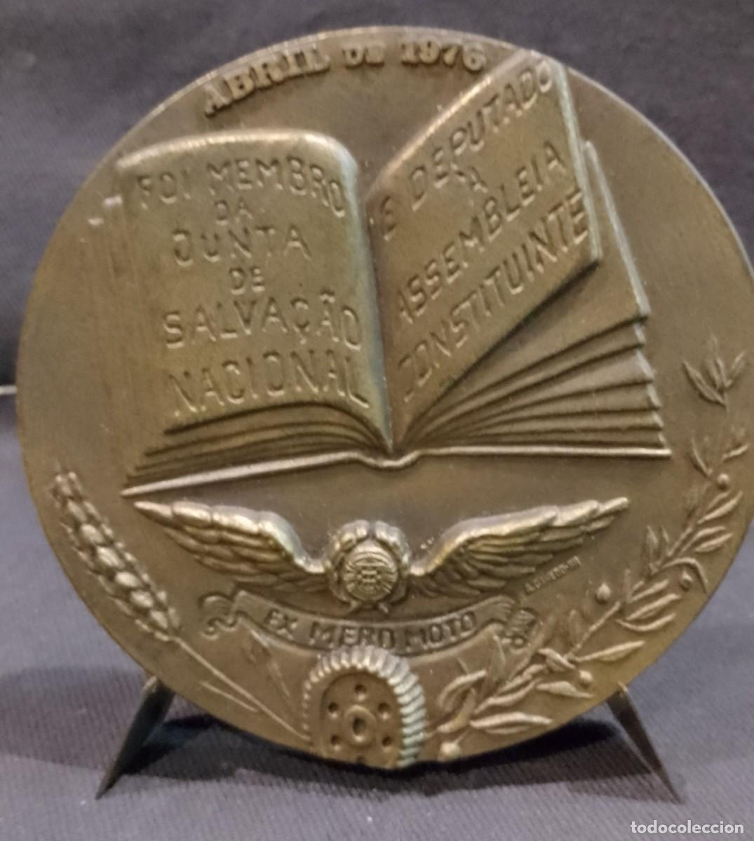 Coleccionismo: Medalha General Galv&atilde;o de Melo Abril de 1976