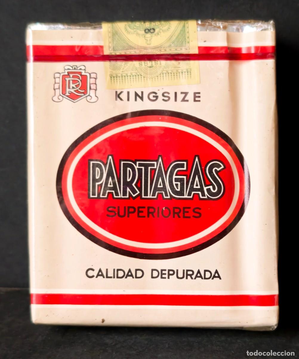 Coleccionismo: PAQUETE CIGARRILLOS - PARTAGAS