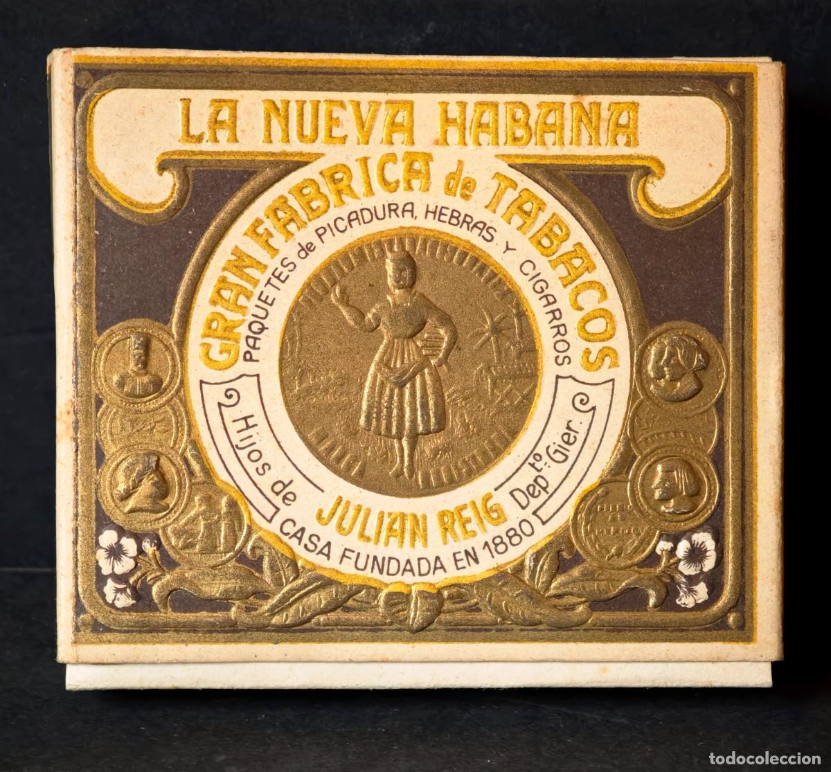 Coleccionismo: PAQUETE CIGARRILLOS - REGIOS de REIG - CUBA
