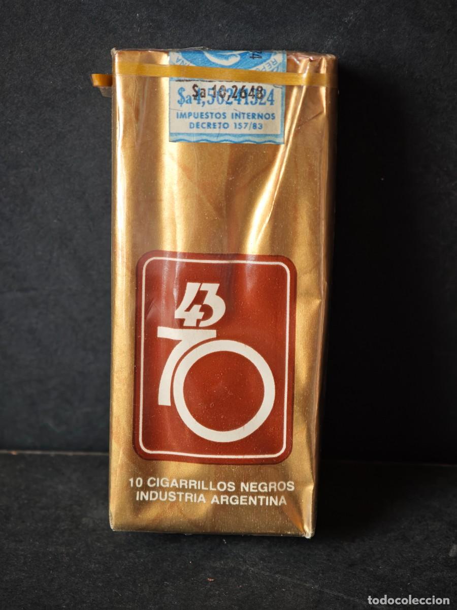 Coleccionismo: PAQUETE CIGARRILLOS - ARGENTINA