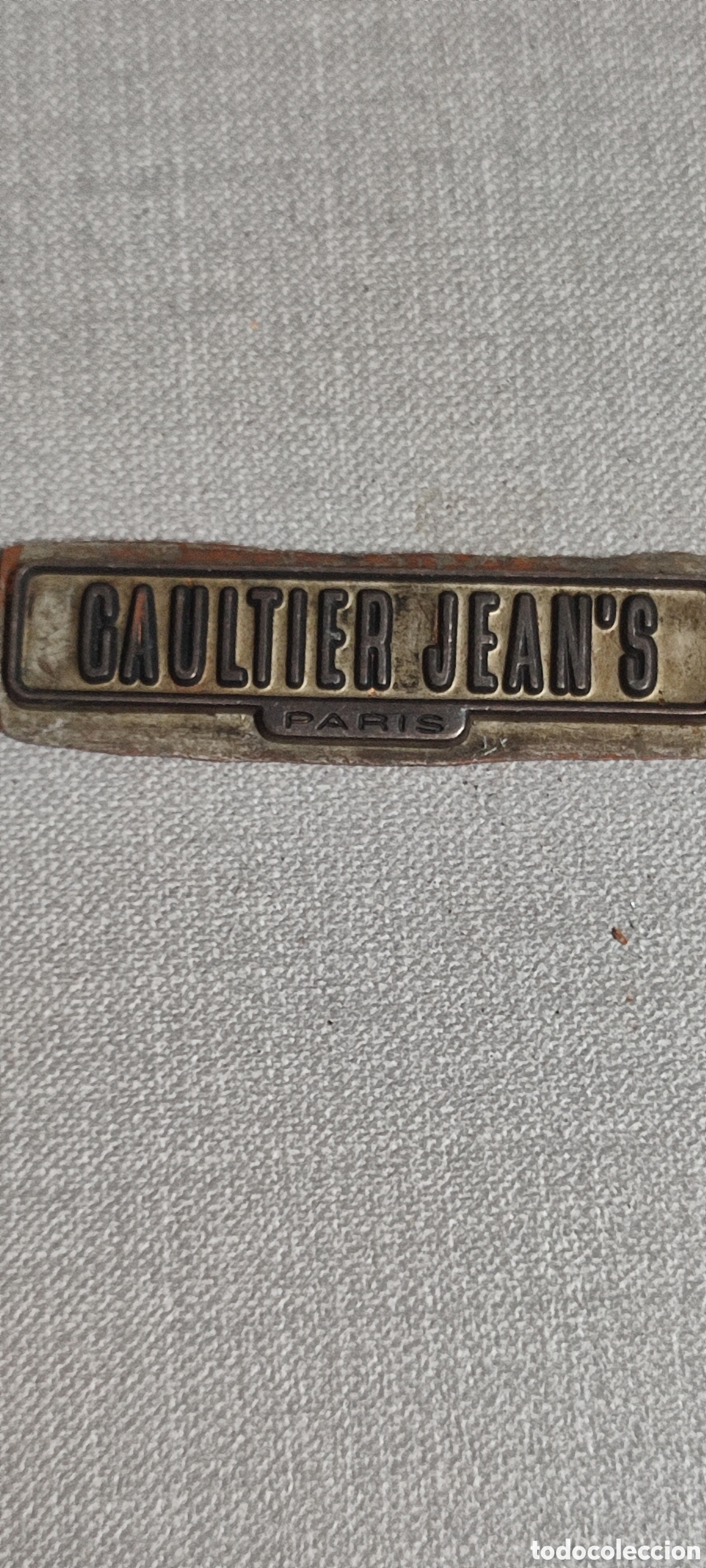 Coleccionismo: Troquel matriz molde pases hacer chapas de pantalones Gaultier jeans Paris