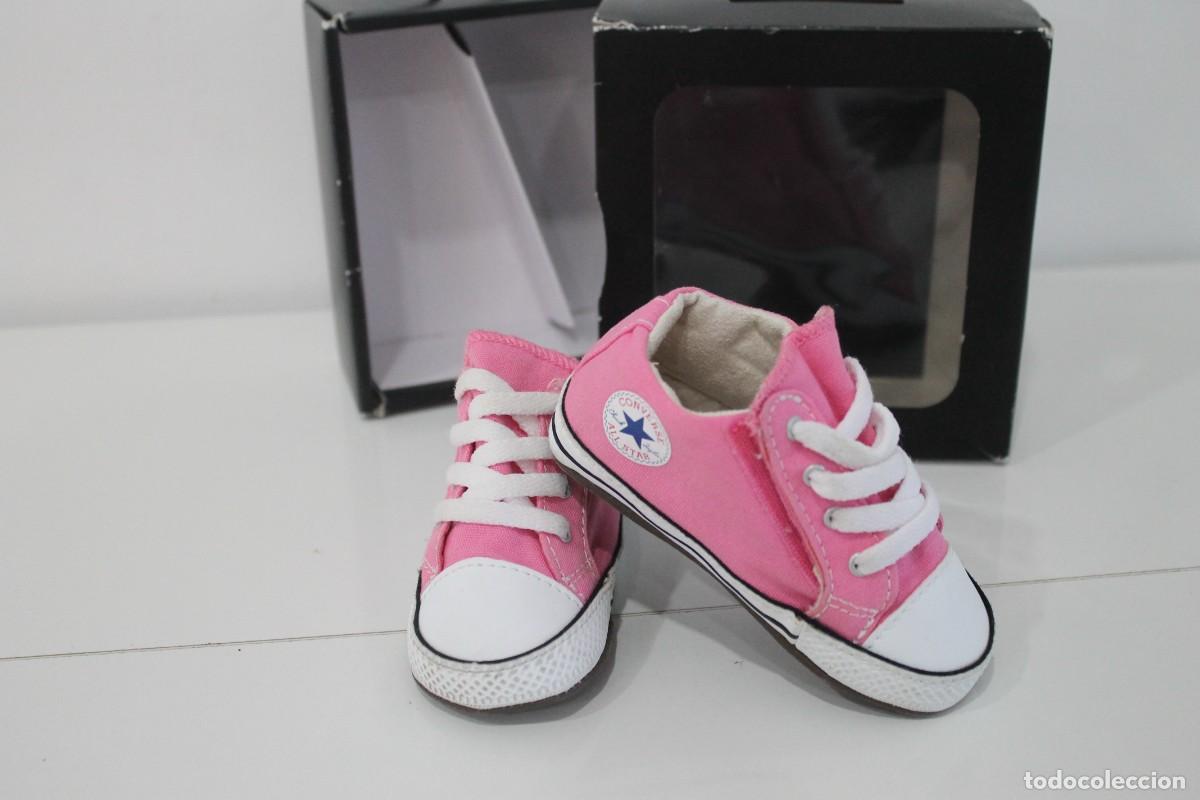 Colecionismo: CONVERSE ZAPATILLAS BEBE N&ordm; 4 CHUCK TAYLOR ALL STAR ROSA